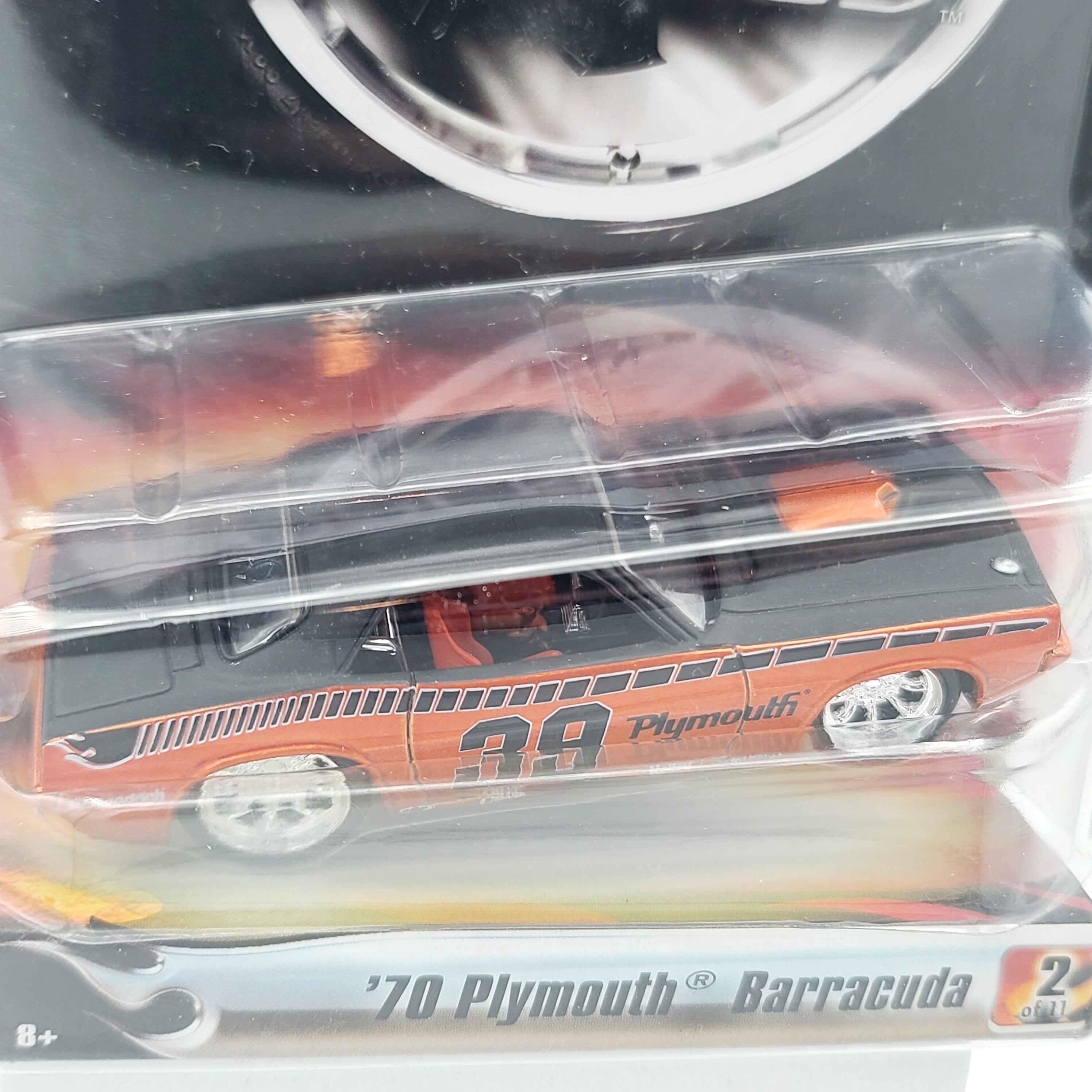 Hot Wheels '70 Plymouth HEMI Cuda - 1:50 (2007 G Machines - Track Legends Series 1)